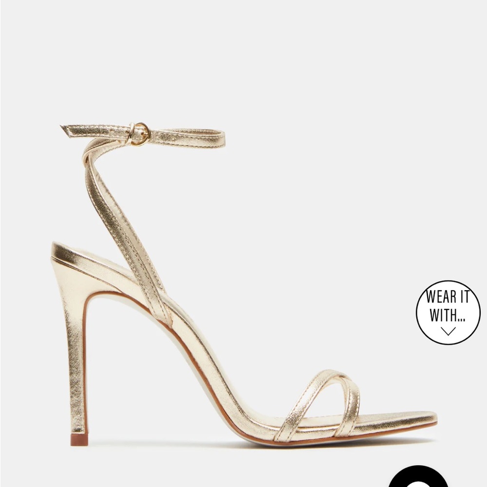 Steve Madden Jypsey Gold Leather